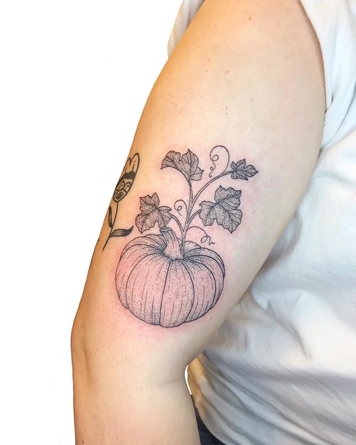 Pumpkin Tattoo by Bex