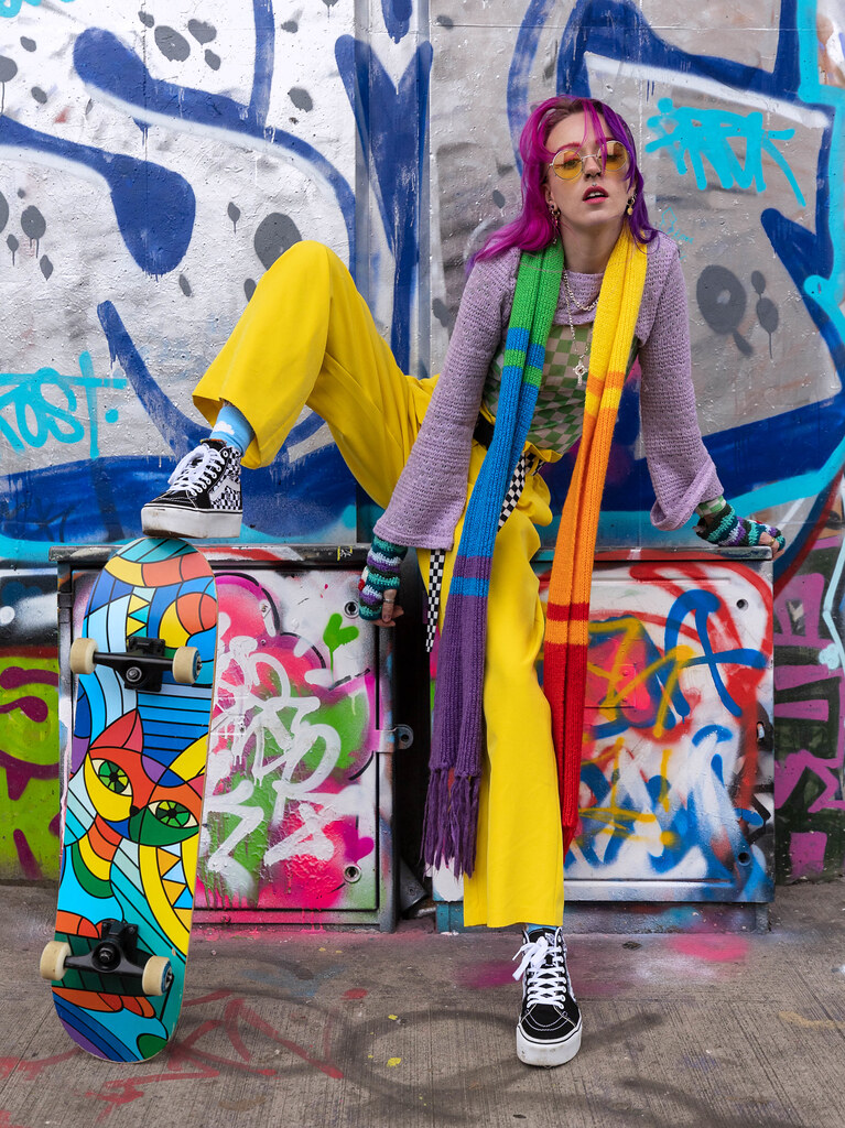 Urban Shoot with Zoë | Urban shoot with the colourful Zoe. G… | Flickr