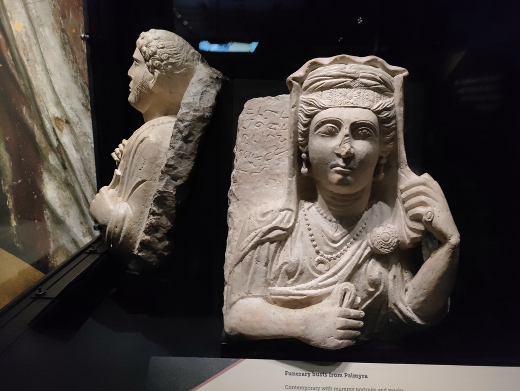 Artefacts on display in Manchester Museum