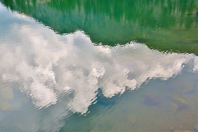cloudy water