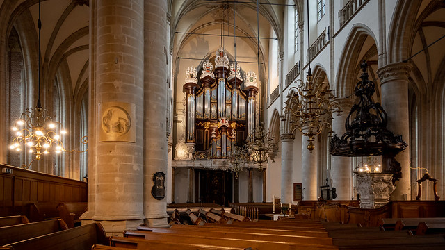 Dordrecht NL, Grote Kerk - Kam-orgel I