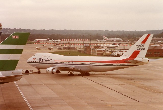 C-FDJC Boeing 747-1D1 - Wardair