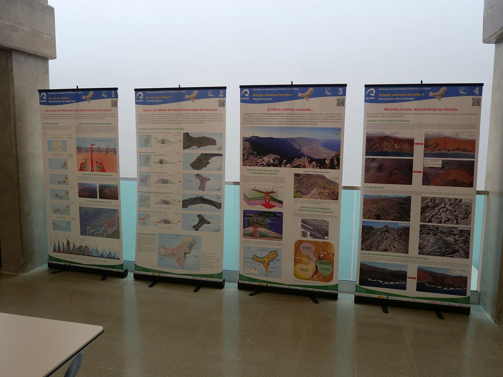 Exposición y charla "Volcanes en movimiento: El Hierro y La Palma"