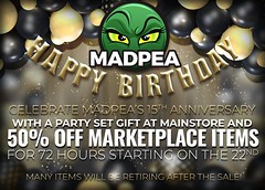 MadPea 15th Anniversary