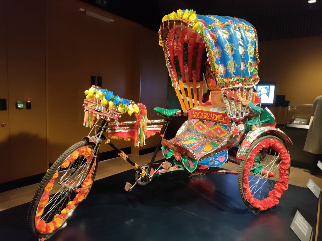 Bangladesh rickshaw, Manchester Museum