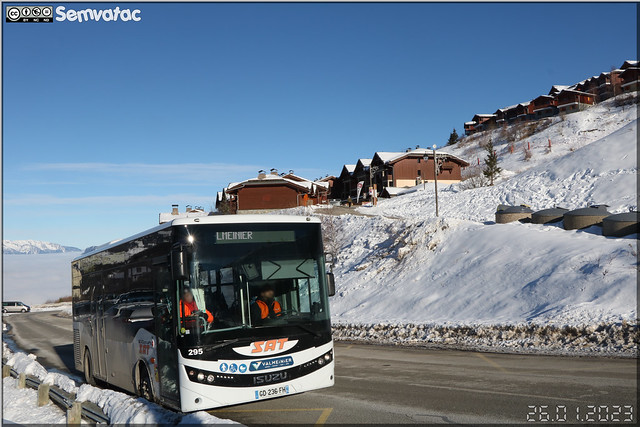 Isuzu NovoCiti Life – SAT Autocars (Savoie Autocars Transports) / Skibus – Valmeinier n°295