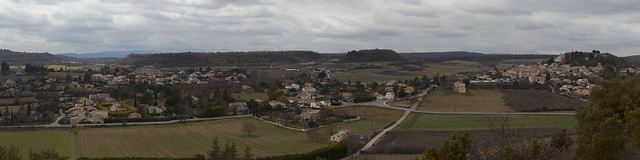 Saint Michel L'Observatoire Panorama (from the windmill, looking south)