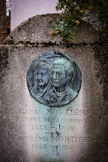 Henri Mortier (membro della Comune) e Caroline Mortier