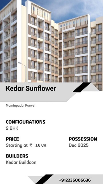 Kedar Sunflower - 2 BHK Homes in Mumbai Dwello