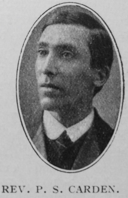 Rev Percy Samuel Carden (1880-1955), a son of Henry and Eliza Jane Shadick