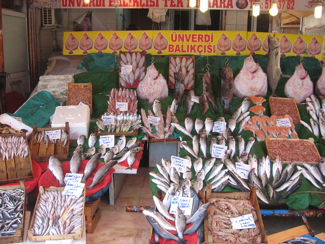 Kumkapi Fish Market, Istanbul, Turkey
