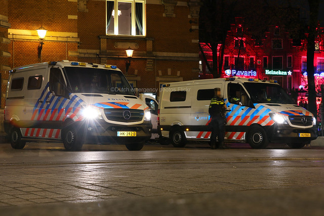 Dutch police Mercedes-Benz Sprinters