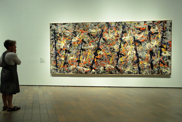 Blue poles - Jackson Pollock