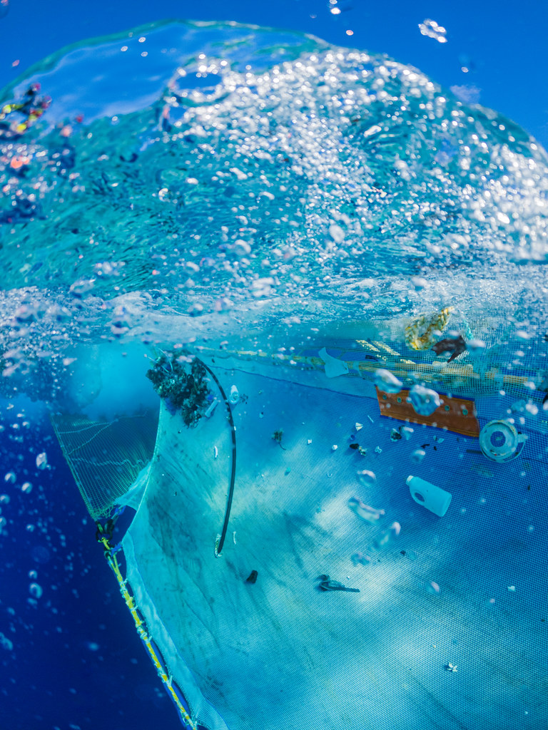 The Ocean Cleanup - Underwater