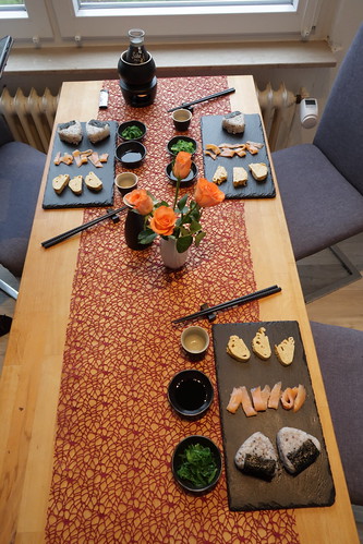 Japanisches Frühstück (Tischbild)