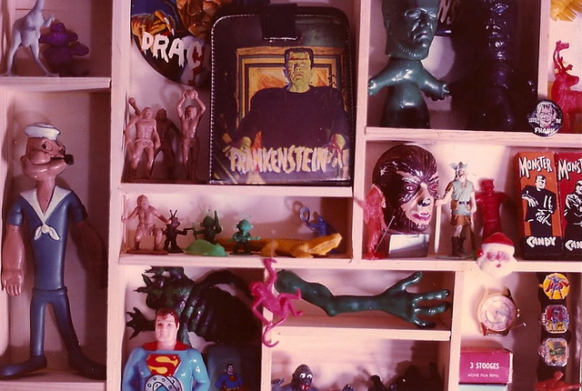 Vintage Toy Shelf