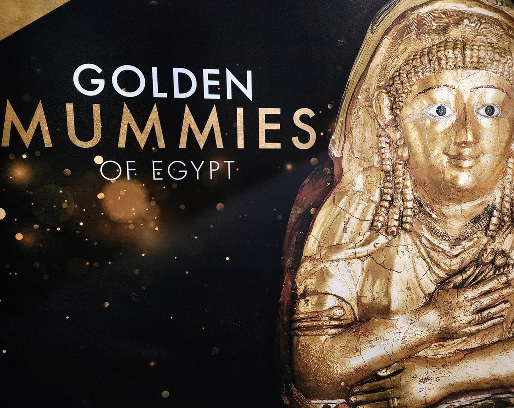 Golden Mummies of Egypt exhibition, Manchester Museum