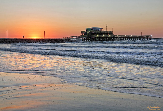 A Galveston Beach Sunrise