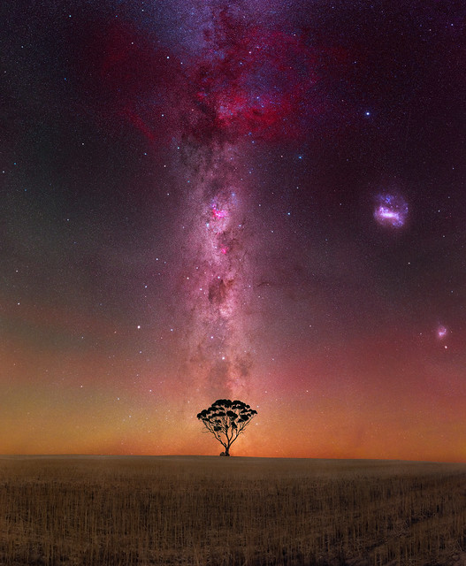 Summer Milky Way at York, Western Australia
