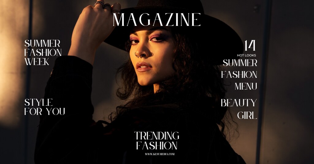 Bold Black Fashion Magazine Cover (1200 × 628 px) (3) | Flickr