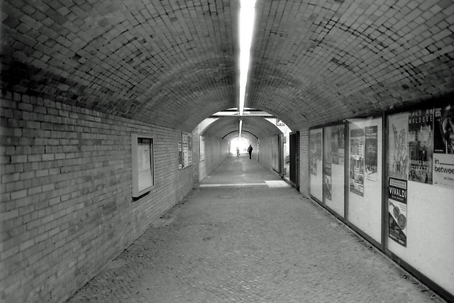 Tunnelgang Bahnhof Grunewald 9.2.2023