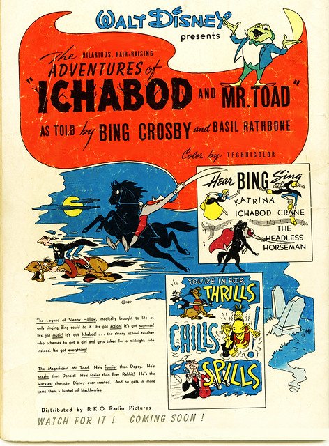 Comic book AD, 1949