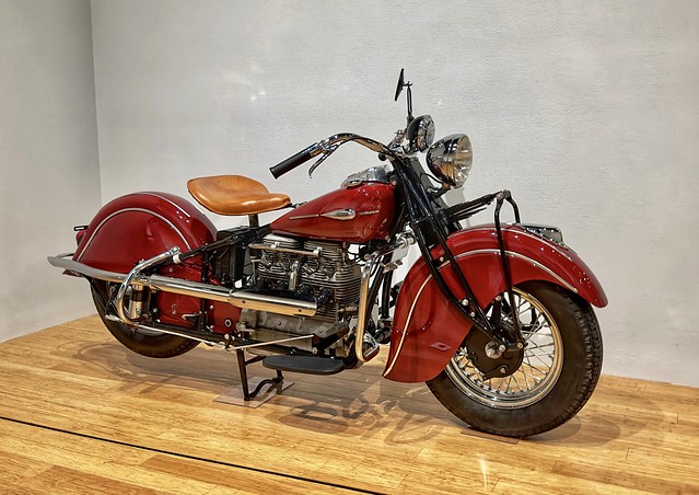 Americana heartbeat…1941 Indian Motorcycle