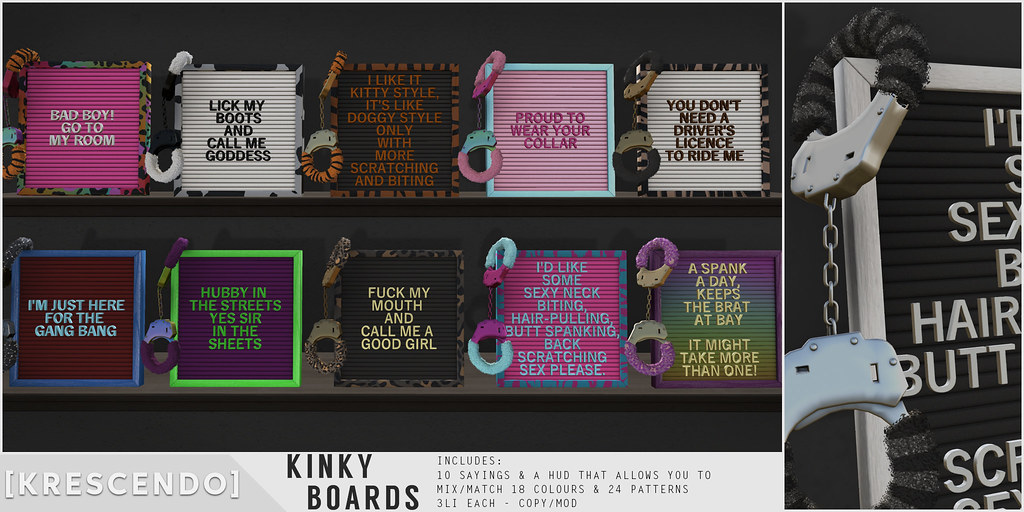 [Kres] Kinky Boards