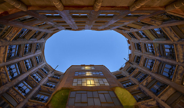 Gaudi - Casa Milà (La Pedrera), Barcelona, Spain