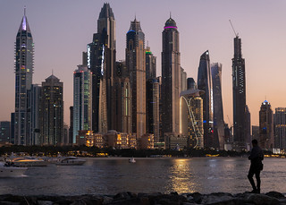 Dubai Marina evenings