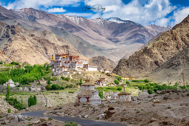 View of Likir Monastery