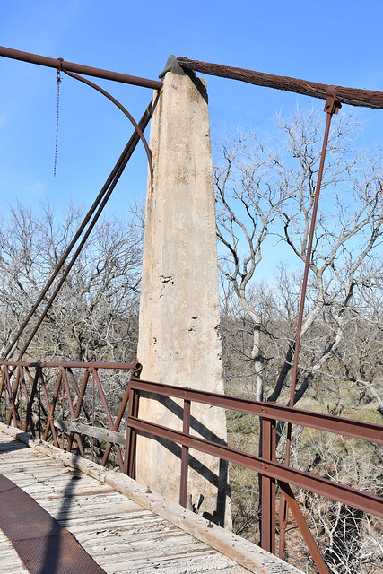 Woodson Suspension Bridge (Shackelford County, Texas)