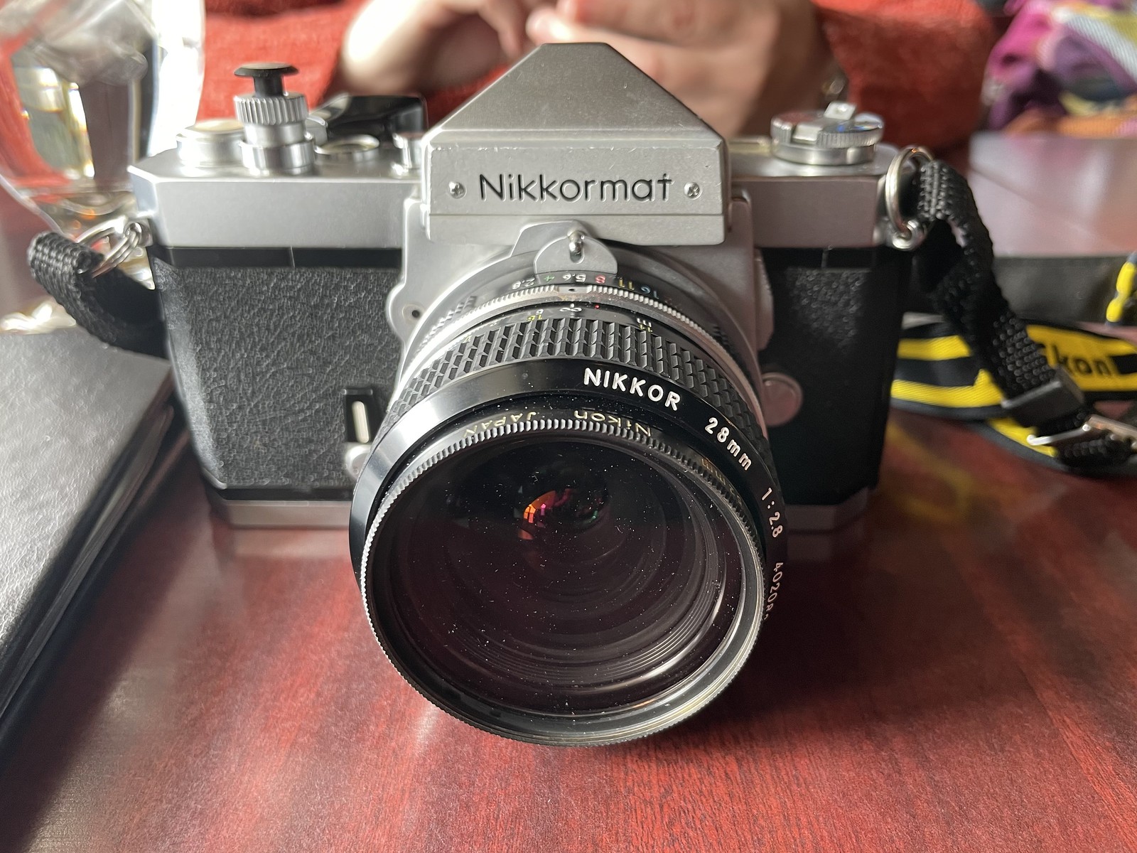 Nikkormat FTn with Nikkor Pre Ai 28 F2.8 lens.