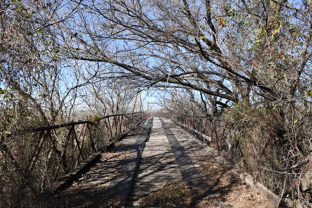 Woodson Suspension Bridge (Shackelford County, Texas)