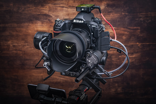 Nikon D850 mit DJI RS3 Pro Gimbal