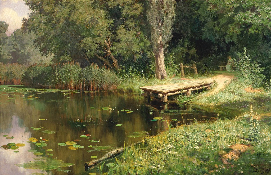 Vasily Polenov «Overgrown pond», 1879