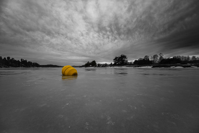 The yellow buoy