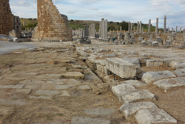 Near the Hellenistic Gate territory.