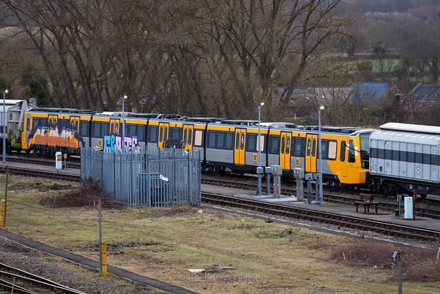 Tyne and Wear Metro 555003 - On Delivery