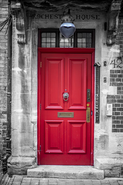 Not a red door