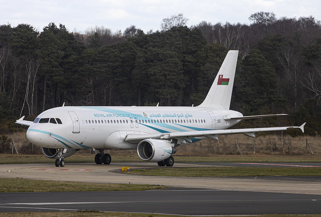 Airbus A320-214 ACJ Prestige - Royal Air Force of Oman - 555