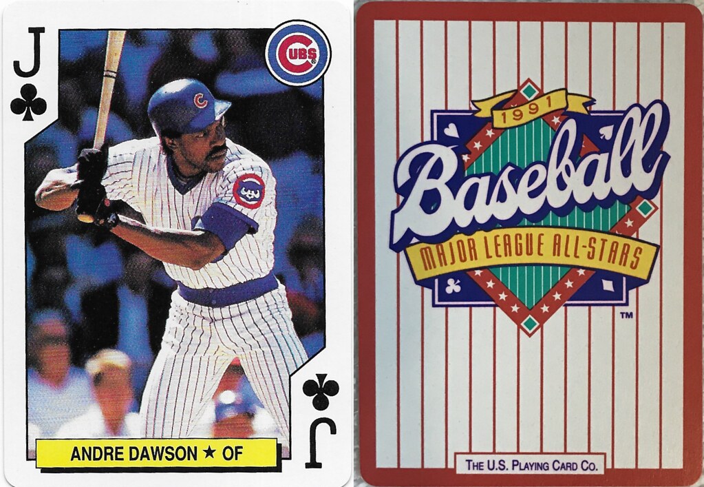 1991 U.S. Playing Cards - Dawson, Andre (Blue)