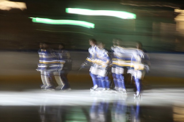 Local hockey team, Arboga Hockey on the theme blurry