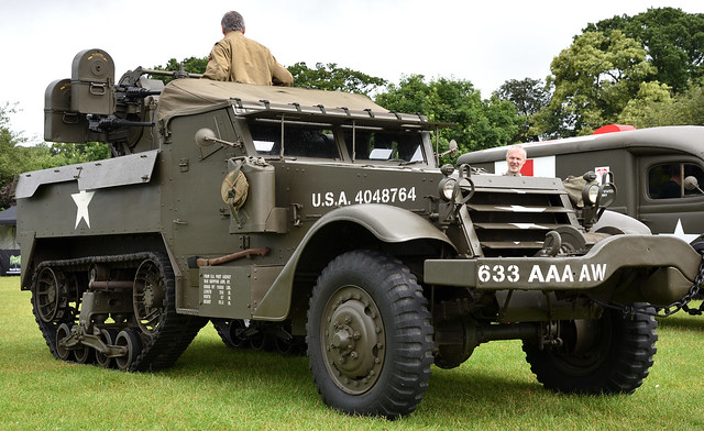 WWII M16 Half Track Multiple Gun Motor Carriage  C USA  Army 4048764