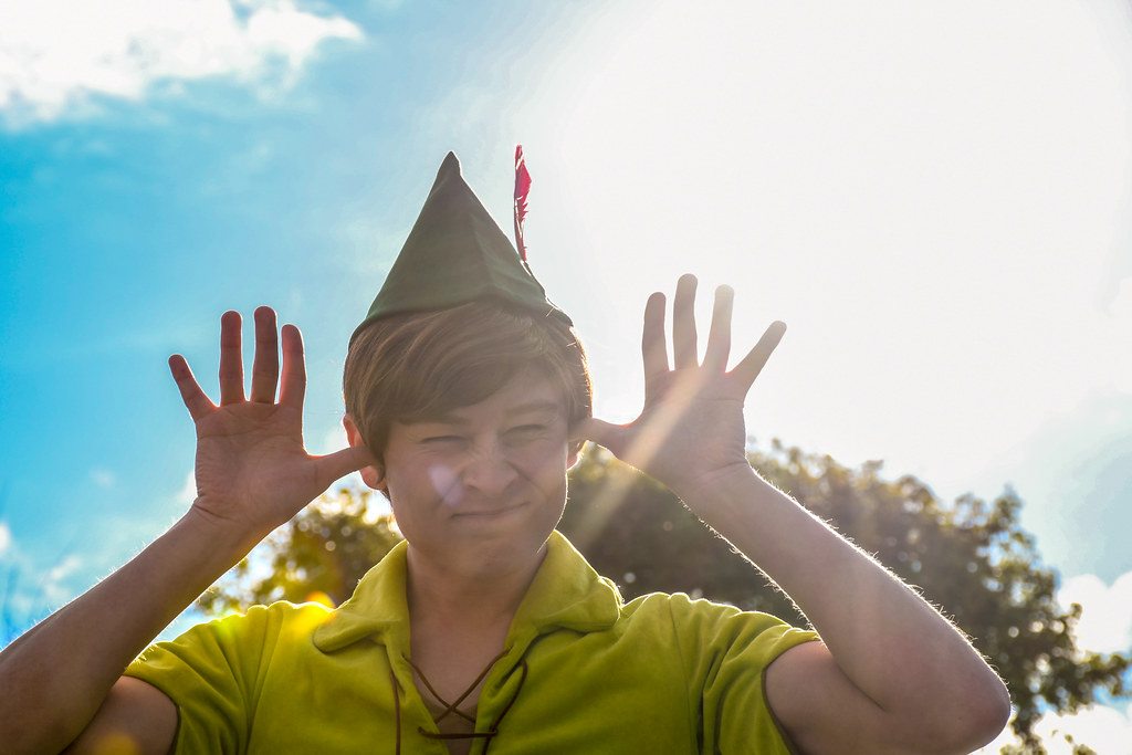 Magic Happens Peter Pan sunburst DL