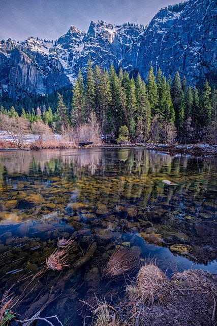 Merced River at Yosemite Valley View