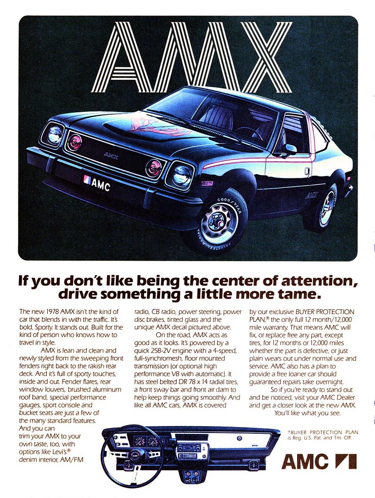 1978 American Motors AMX