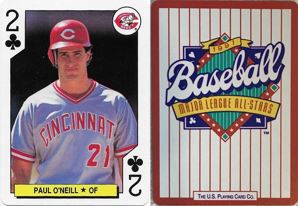 1991 U.S. Playing Cards - O'Neill, Paul (Blue)