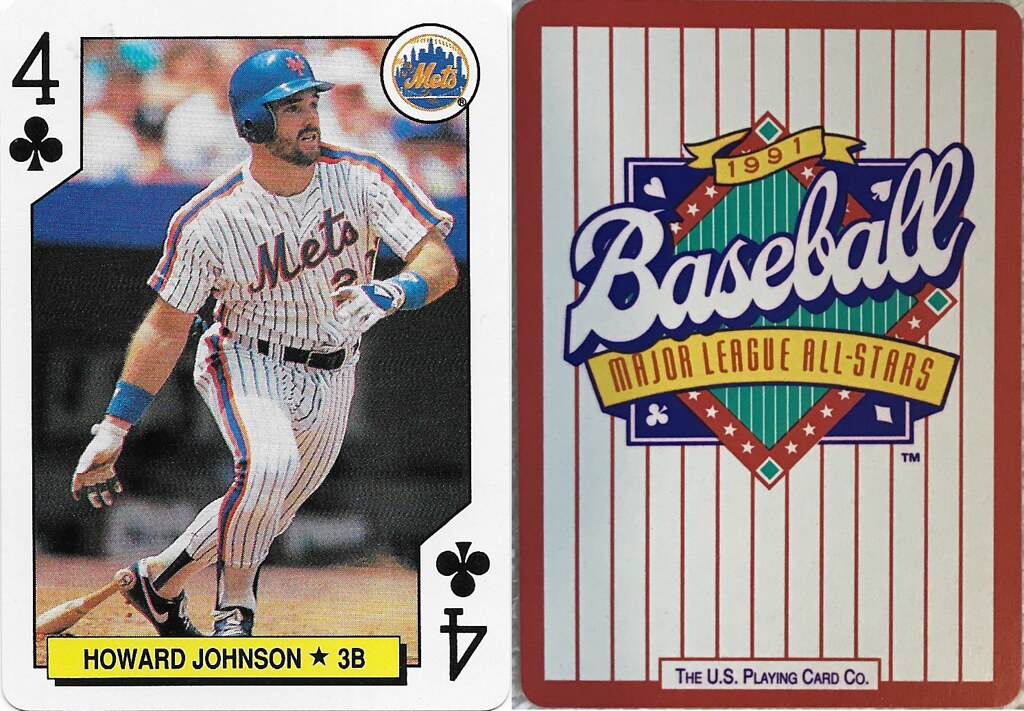 1991 U.S. Playing Cards - Johnson, Howard (Blue)