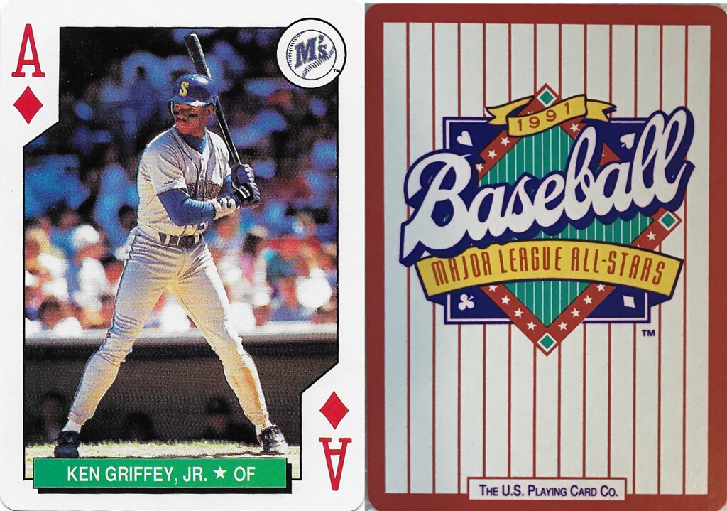 1991 U.S. Playing Cards - Griffey Jr, Ken (Blue)